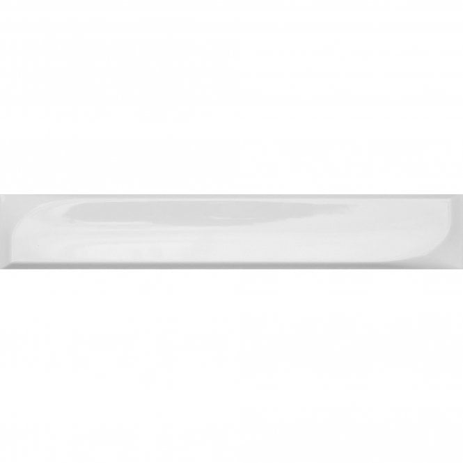 3D Chic Metro White 6.2cm x 38.2cm Wall Tile