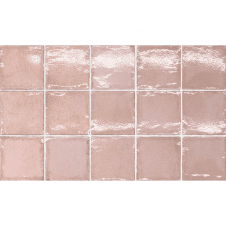 Altea Dusty Pink 10cm x 10cm Wall Tile
