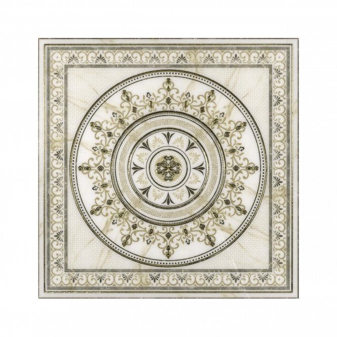 Arianna Gold 80cm x 80cm Decor Floor Tile