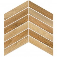 Arrow Cedar 8cm x 40cm Wall & Floor Tile