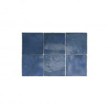 Artisan Colonial Blue 13.2cm x 13.2cm Wall Tile