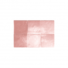 Artisan Rose Mallow 13.2cm x 13.2cm Wall Tile