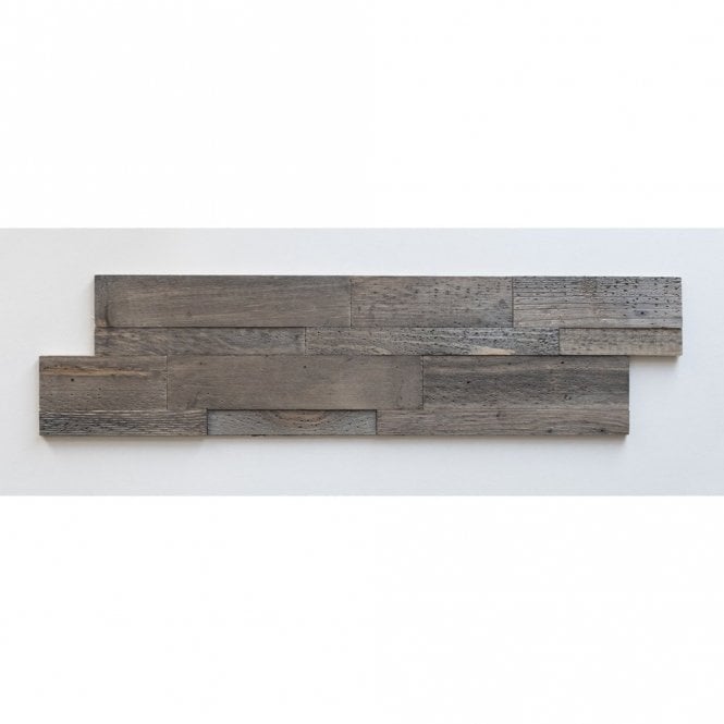 Ash Brown Wood 15cm x 60cm Peel & Stick Panel Tile