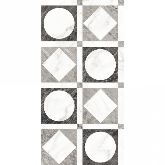 Aztec Geo Decor 60cm x 120cm Wall & Floor Tile