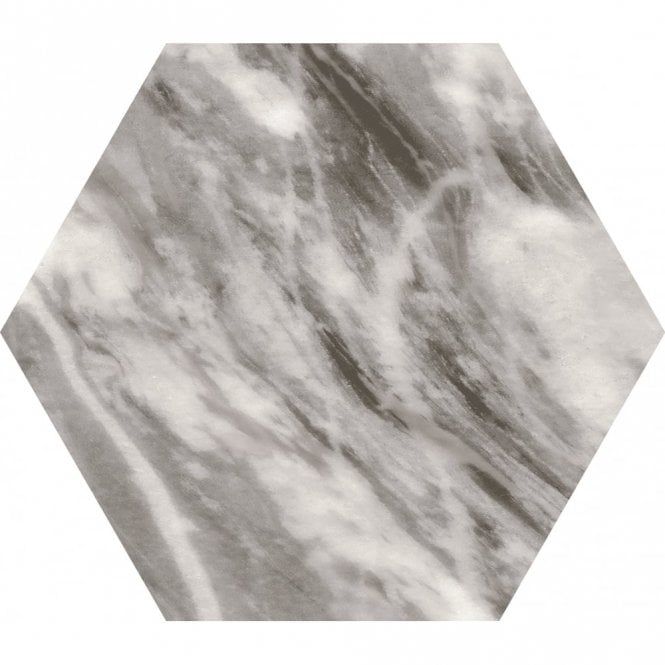 Bardiglio Dark Grey 17.5cm x 20cm Wall & Floor Tile