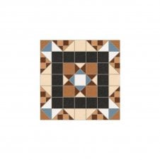 Barnet Marron Halton 31.6cm x 31.6cm Tile