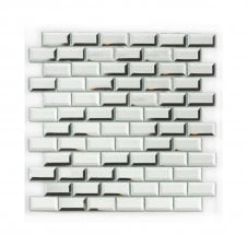 Bevel Mirror (2.5cm x 5cm) 30cm x 30cm Mosaic Tile