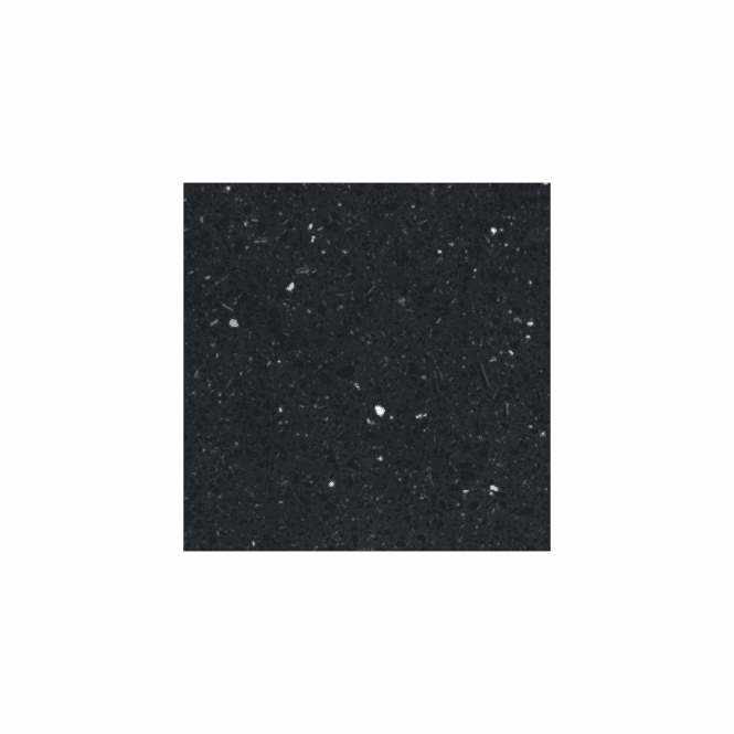 Black Quartz 40cm x 40cm Wall & Floor Tile