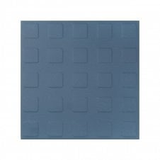 Blue with Square Studs 14.6cm x 14.6cm Floor Tile