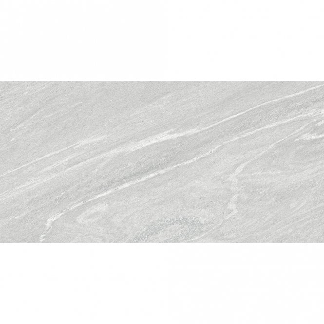 Bonita Light Grey Porcelain 30cm x 60cm Wall & Floor Tile