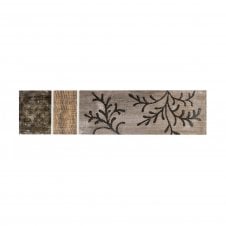 Boston Brown 5cm x 20cm Border Tile