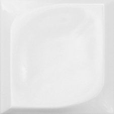 Dot White 12.6cm x 12.6cm Wall Tile