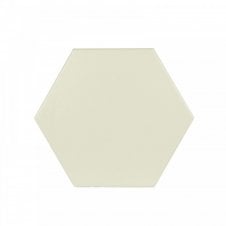 Hexagon Cream 175mm x 202mm Multi-Use Tile