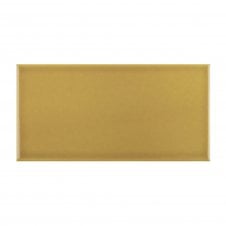 Puddle Glaze Golden Mustard 7.5cm x 15cm Wall Tile