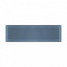 Sykes Blue Bevel Gloss Metro V&A 14.8cm x 49.8cm Wall Tile