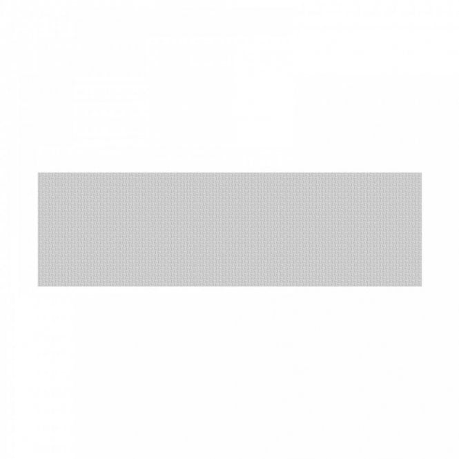 British Ceramic Tile Textile Weave Grey Matt 14.8cm x 49.8cm Wall Tile