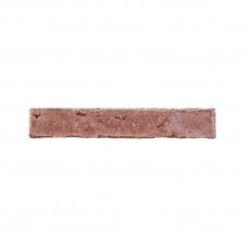 Brutalist Brick Crackle Coralito 3.8cm x 23.5cm Wall Tile