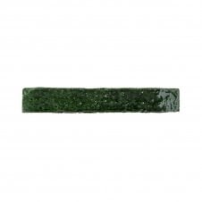 Brutalist Brick Crackle Emerald 3.8cm x 23.5cm Wall Tile