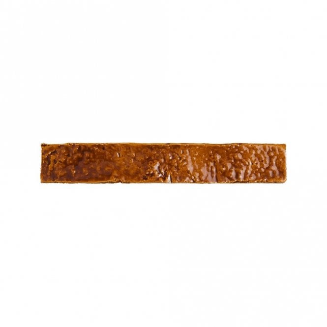 Brutalist Brick Crackle Honey 3.8cm x 23.5cm Wall Tile