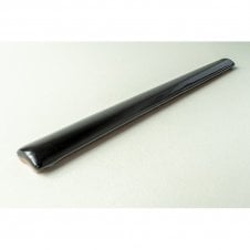Bullnose Black Gloss 1.2cm x 15cm Border tile