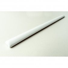 Bullnose White Matt 1.2cm x 15cm Border tile