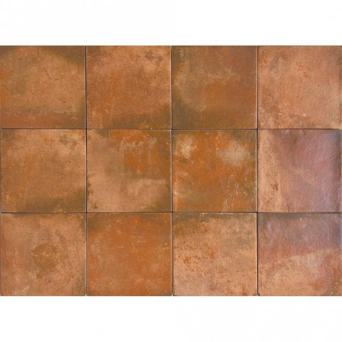 Cadaques Rosso 12cm x 12cm Wall and Floor Tile