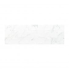 Calacata White Square Decor 30cm x 90cm Rectified Wall Tile