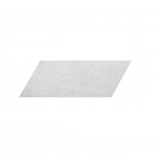 Canyon Chevron Blanco Left 10cm x 30cm Wall Tile