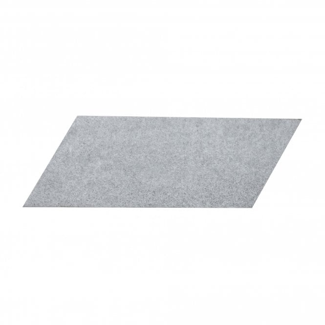 Canyon Chevron Gris Left 10cm x 30cm Wall Tile