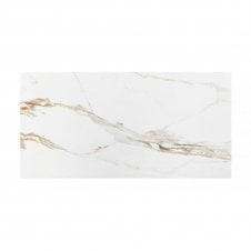 Capel Gold Polished 80cm x 160cm Marble Effect Tiles
