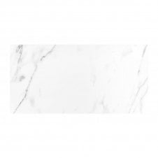 Carrara White Matt Marble Effect Rectified 30cm x 45cm Wall Tile
