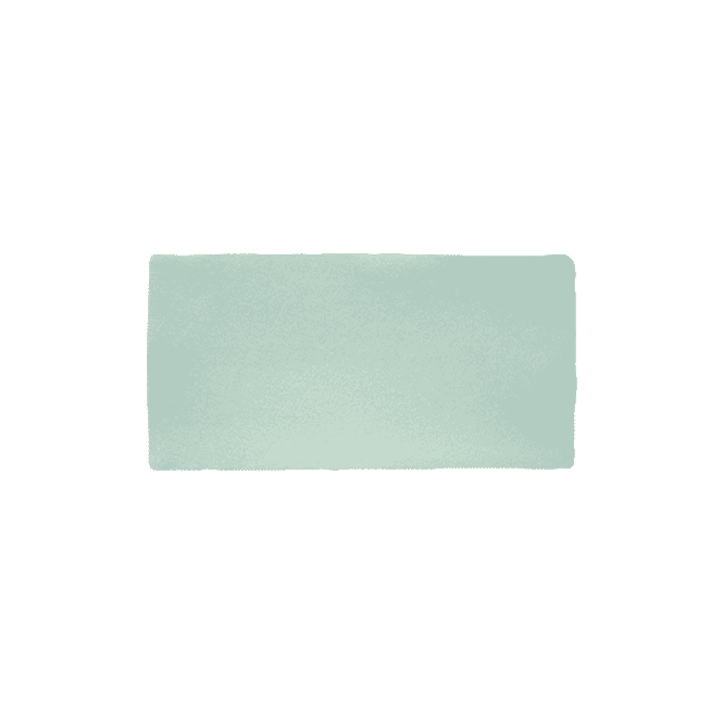 Cevica Antic Pastel Menta 7.5cm x 15cm Wall Tile
