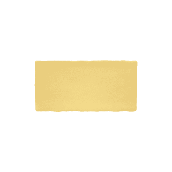 Cevica Antic Pastel Mostaza 7.5cm x 15cm Wall Tile
