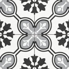 Chateau Noir 45cm x 45cm Wall & Floor Tile