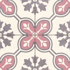 Chateau Rose 45cm x 45cm Wall & Floor Tile