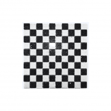Chessboard Gulfstone Quartz Mosaic (2.5cm x 2.5cm) 27cm x 27cm Wall Tile
