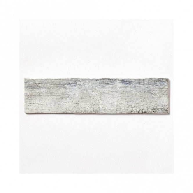 Cifre Ceramica Colonial Wood White Brillo 7.5cm x 30cm Wall Tile