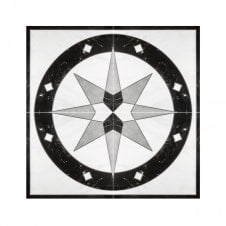 Compass 60cm x 60cm Floor Tile (4 tile set)