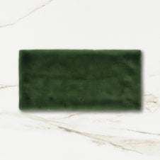 Crackle Glaze Green Victoria 7.5cm x 15cm Wall Tile