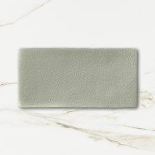 Crackle Glaze Sage 7.5cm x 15cm Wall Tile