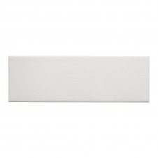 Crackle White Glazed 10cm x 30cm Wall Tile