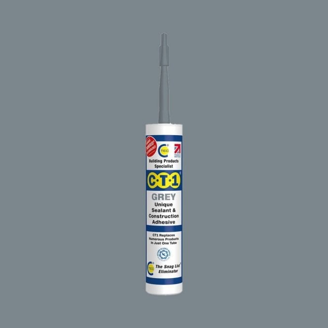CT1 Grey Sealant and Construction Adhesive 290ml