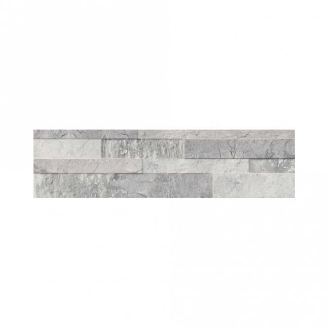 Cubics Grey 15.3cm x 58.9cm Wall Tile