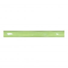 Curva Verde Lustre Ripple 2cm x20cm Border Tile