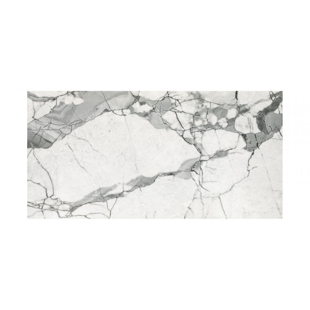 Dante Grey Gloss 25cm x 50cm Wall Tile