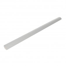 Definitions Light Grey Matt 1.5cm x 24.8cm Bullnose Border Tile