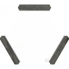 Denia Graphite 22cm x 25cm Wall & Floor Tile