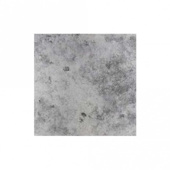 Detroit Metal Light Grey 75cm x 75cm Wall & Floor Tile