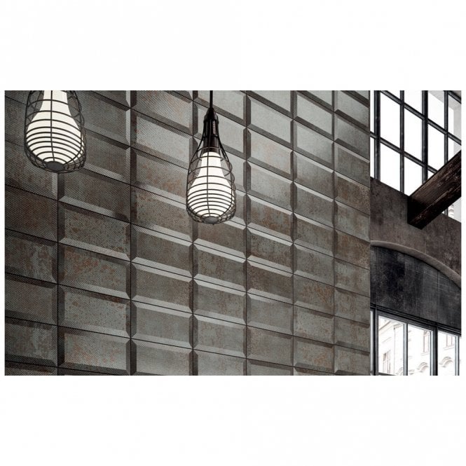 Diesel Metal Perf Tinny 10cm x 20cm - Brick & Metro Tiles from British ...