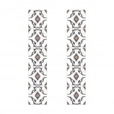 Dragonera Charcoal Fireplace 14.7cm x 14.7cm Tile Set